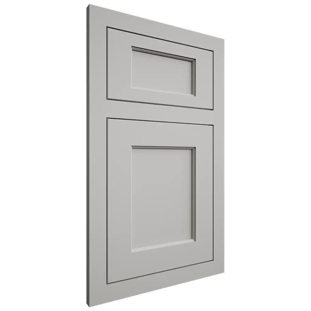 Shiloh Cabinetry Flush Inset Square Flat Paintable Unusual Gray Door