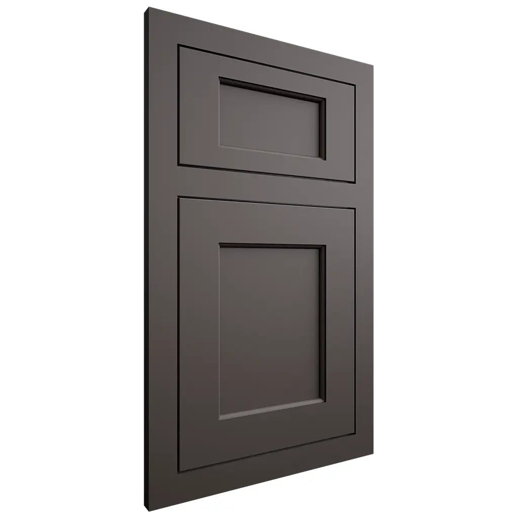 Shiloh Cabinetry Flush Inset Square Flat Paintable Urbane Bronze Door