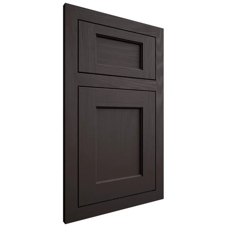 Shiloh Cabinetry Flush Inset Square Flat Poplar Plain Cut Carbon Door