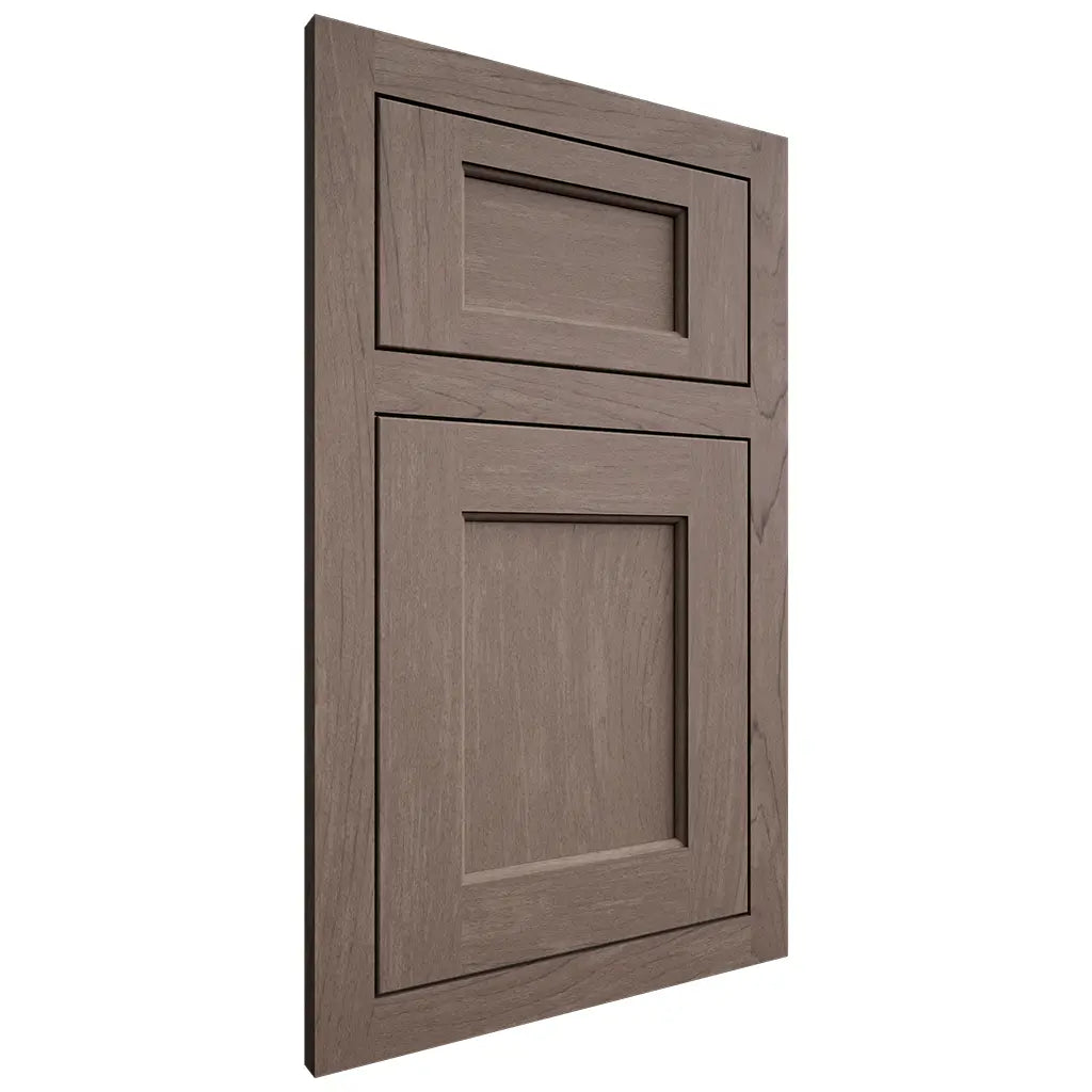 Shiloh Cabinetry Flush Inset Square Flat Poplar Plain Cut River Rock Door