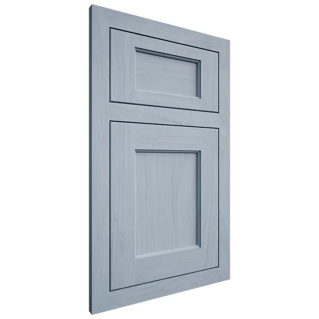 Shiloh Cabinetry Flush Inset Square Flat Poplar Plain Cut Sky Door