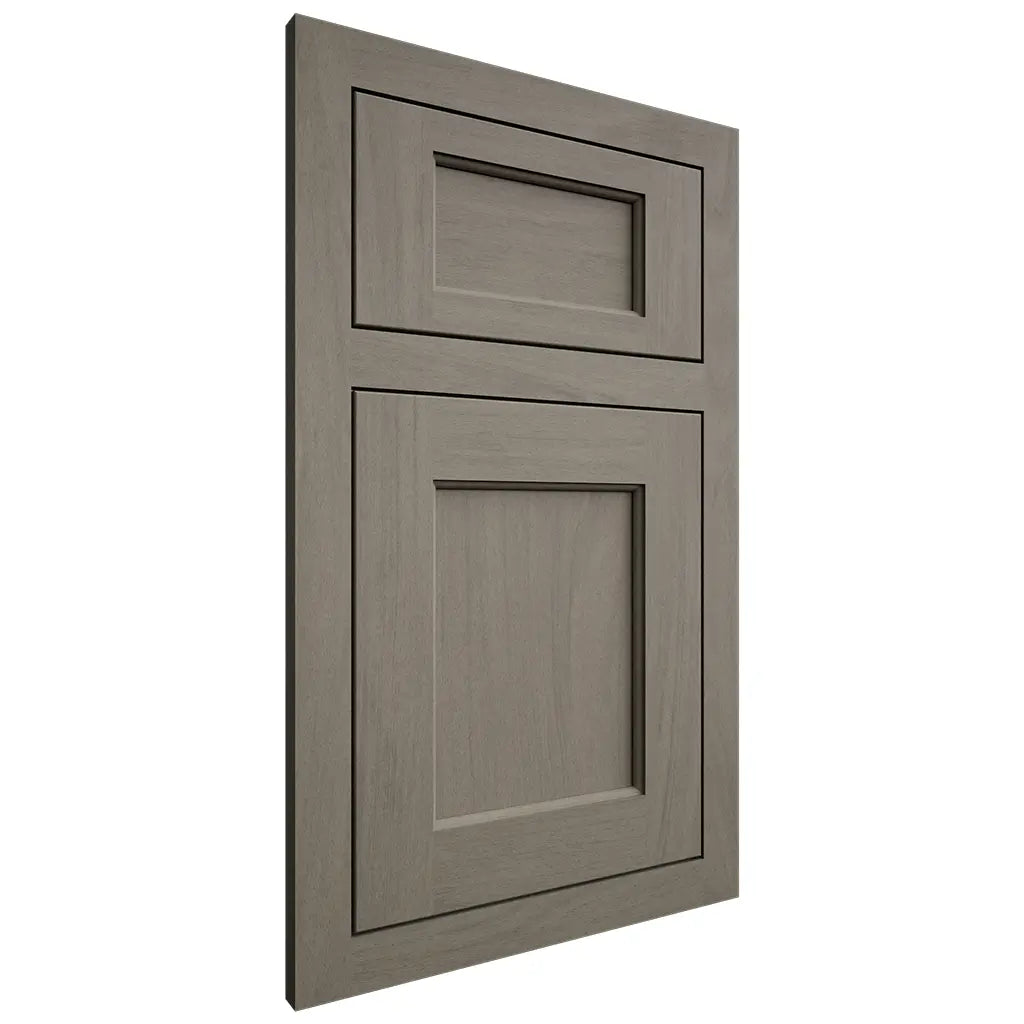 Shiloh Cabinetry Flush Inset Square Flat Poplar Plain Cut Thyme Door