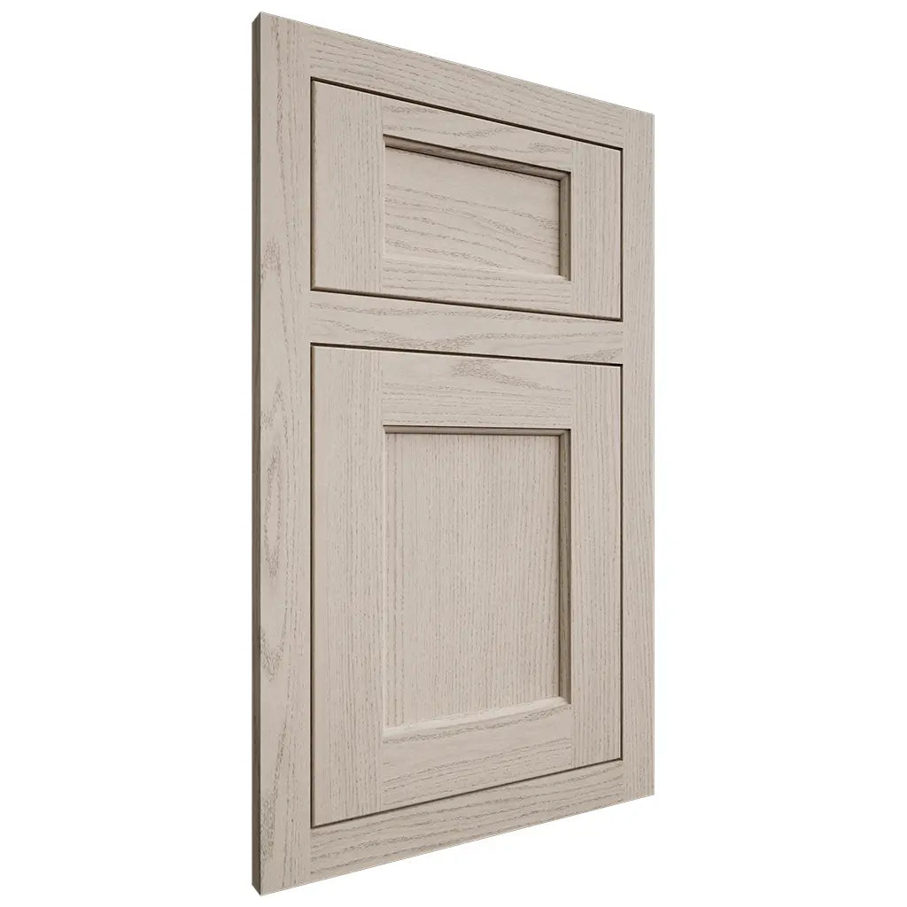Shiloh Cabinetry Flush Inset Square Flat Walnut Plain Cut Seagull Door
