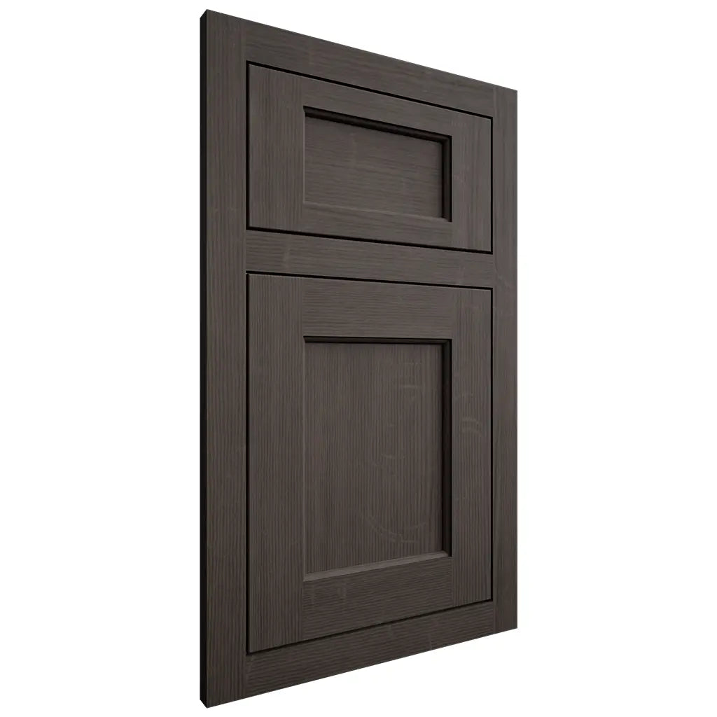 Shiloh Cabinetry Flush Inset Square Flat White Oak Quarter Sawn Creekside Door