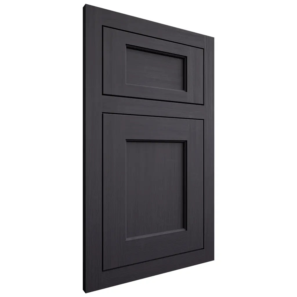 Shiloh Cabinetry Flush Inset Square Flat White Oak Quarter Sawn Harbor Door