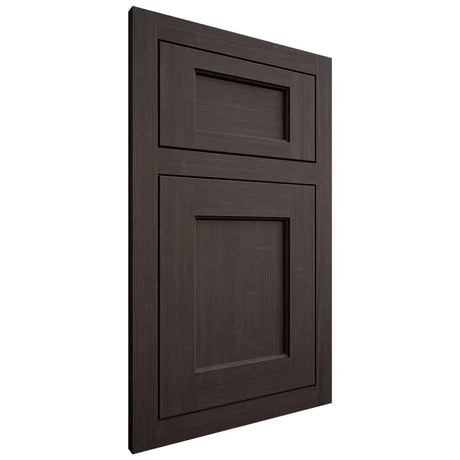 Shiloh Cabinetry Flush Inset Square Flat White Oak Quarter Sawn Morel Door