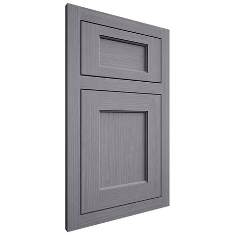 Shiloh Cabinetry Flush Inset Square Flat White Oak Rift Cut Cadet Door
