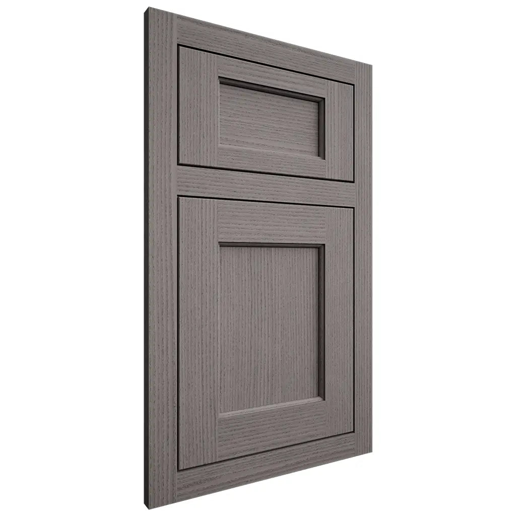 Shiloh Cabinetry Flush Inset Square Flat White Oak Rift Cut Flagstone Door