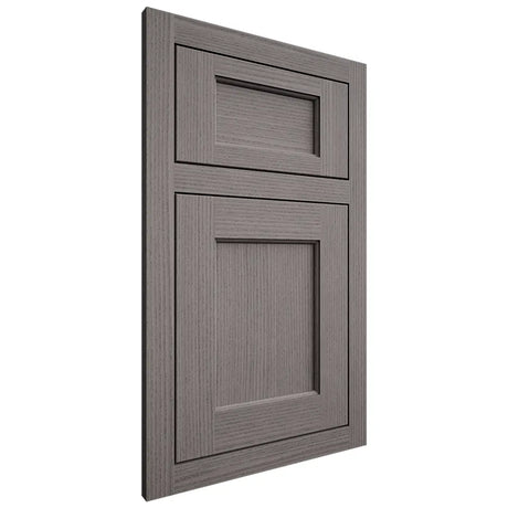 Shiloh Cabinetry Flush Inset Square Flat White Oak Rift Cut Flagstone Door