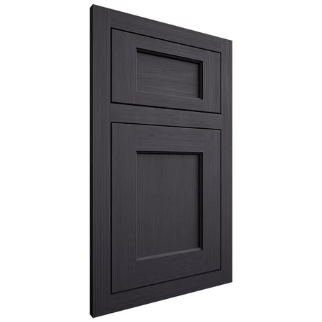 Shiloh Cabinetry Flush Inset Square Flat White Oak Rift Cut Harbor Door