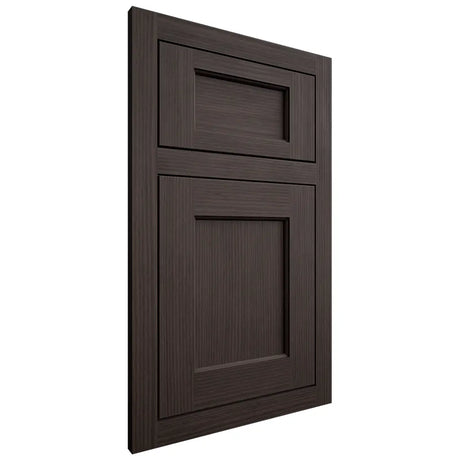 Shiloh Cabinetry Flush Inset Square Flat White Oak Rift Cut Morel Door