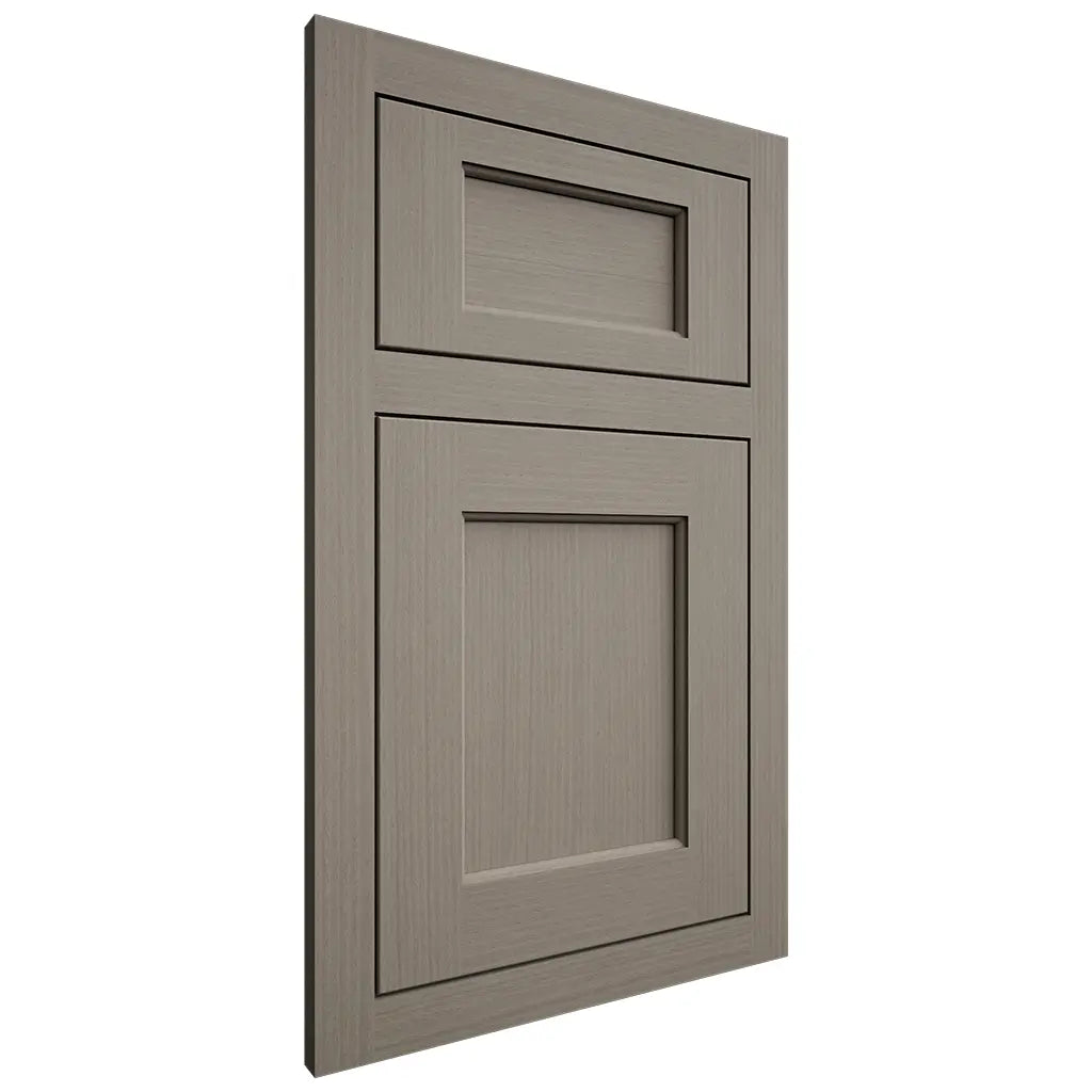 Shiloh Cabinetry Flush Inset Square Flat White Oak Rift Cut Thyme Door