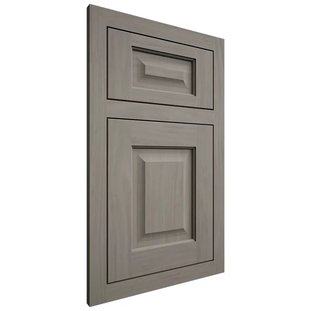 Shiloh Cabinetry Flush Inset Square Raised Cherry Plain Cut Thyme Door