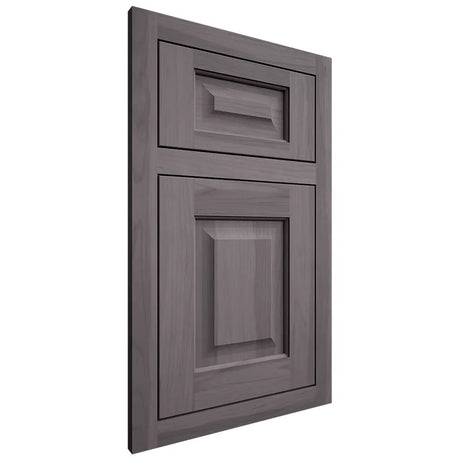 Shiloh Cabinetry Flush Inset Square Raised Hickory Plain Cut Cadet Door