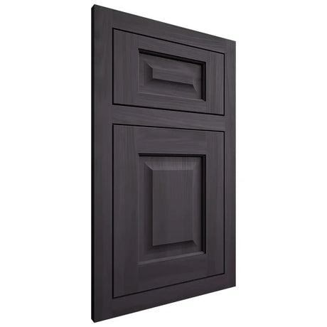 Shiloh Cabinetry Flush Inset Square Raised Hickory Plain Cut Harbor Door
