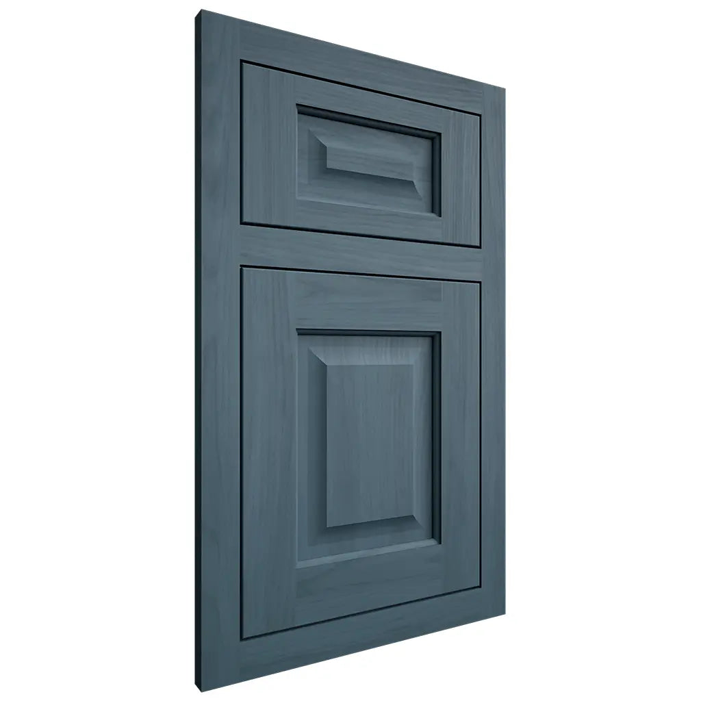 Shiloh Cabinetry Flush Inset Square Raised Hickory Plain Cut Hudson Door