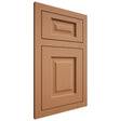 Shiloh Cabinetry Flush Inset Square Raised Maple Plain Cut Cashmere Door