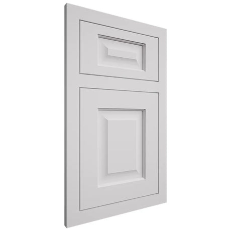 Shiloh Cabinetry Flush Inset Square Raised Paintable Arctic Door