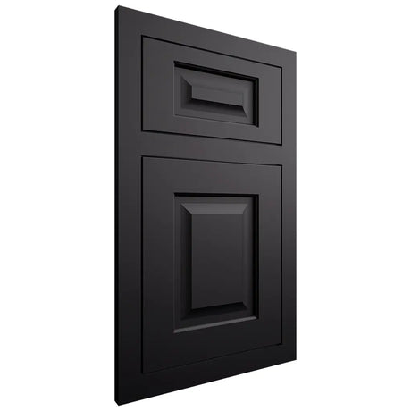 Shiloh Cabinetry Flush Inset Square Raised Paintable Black Door