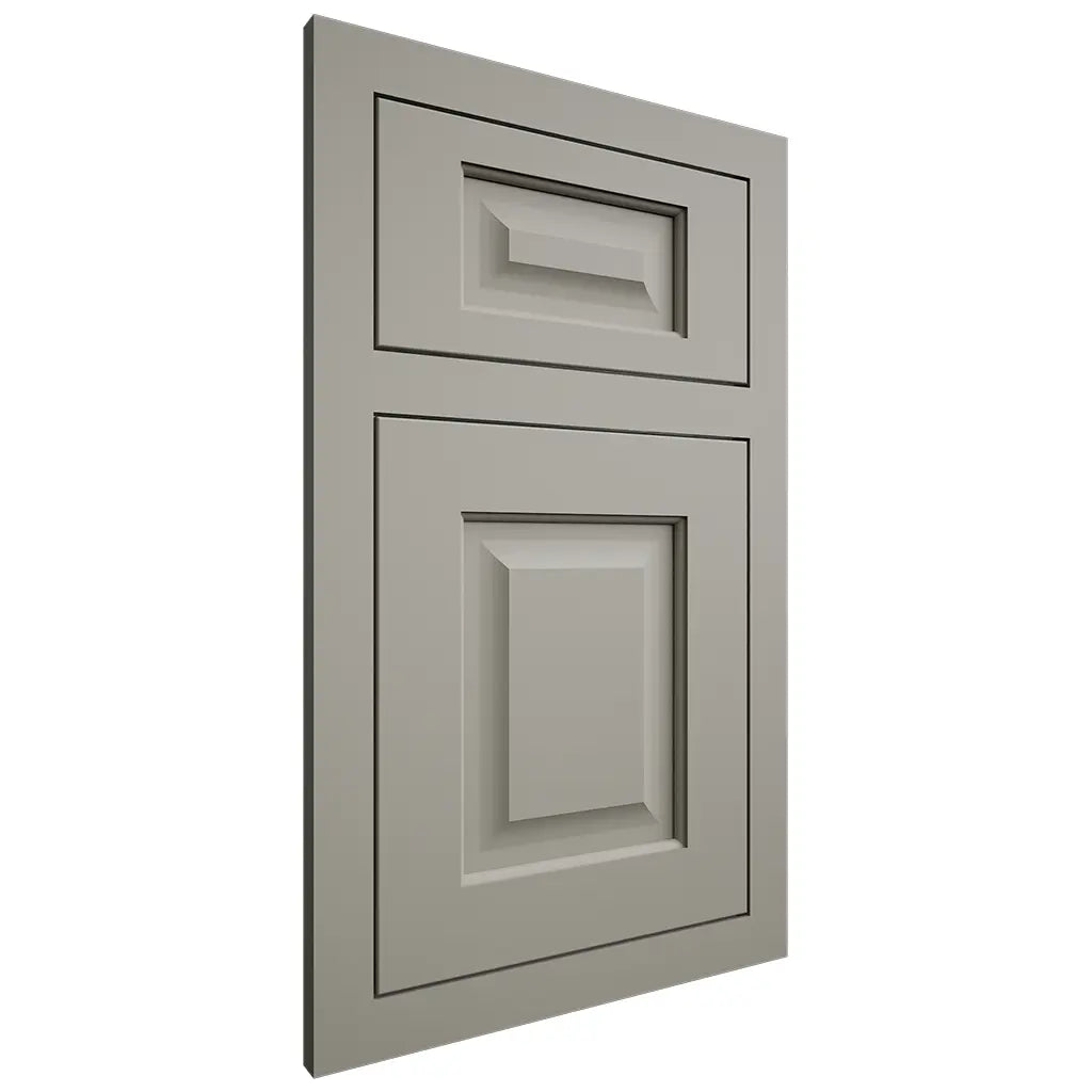 Shiloh Cabinetry Flush Inset Square Raised Paintable Evergreen Fog Door