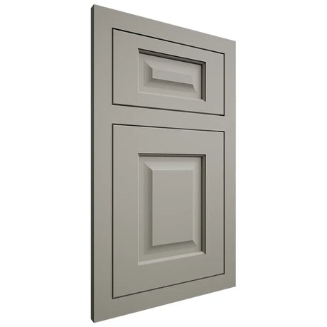 Shiloh Cabinetry Flush Inset Square Raised Paintable Evergreen Fog Door