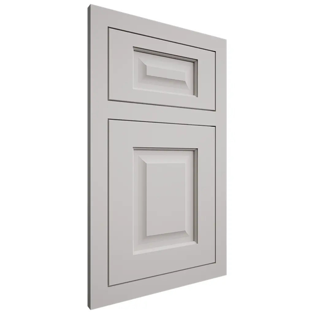 Shiloh Cabinetry Flush Inset Square Raised Paintable Mindful Gray Door