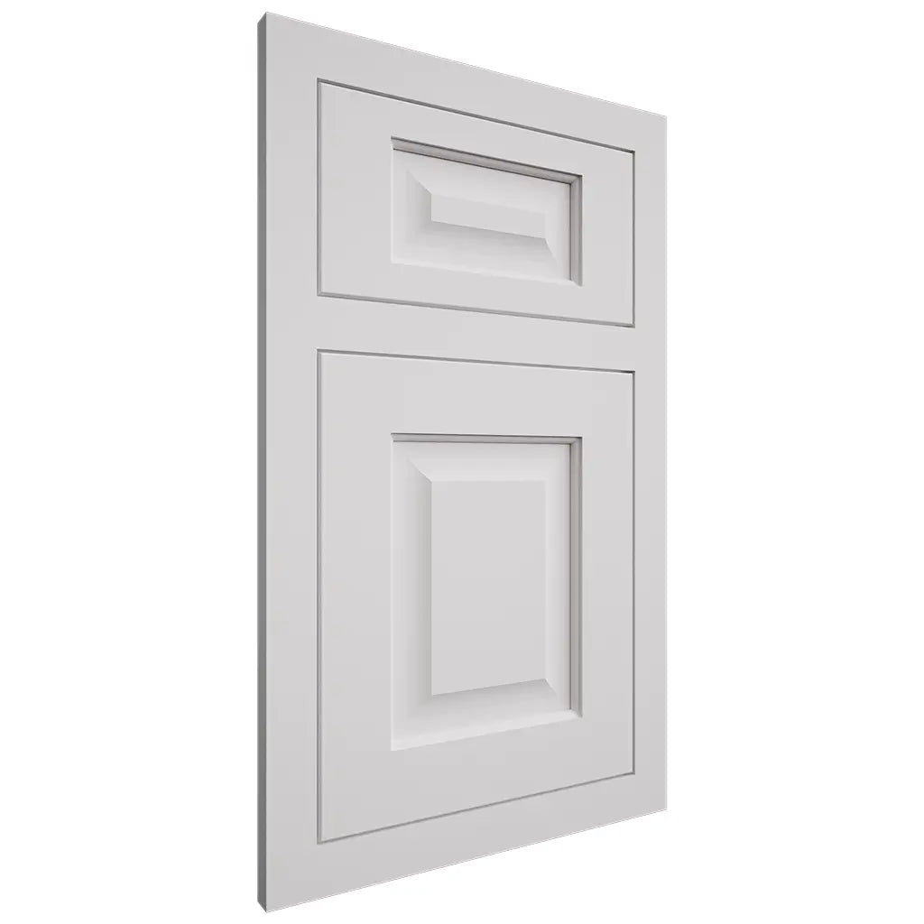 Shiloh Cabinetry Flush Inset Square Raised Paintable Pure White Door