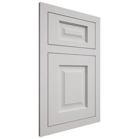 Shiloh Cabinetry Flush Inset Square Raised Paintable Repose Gray Door