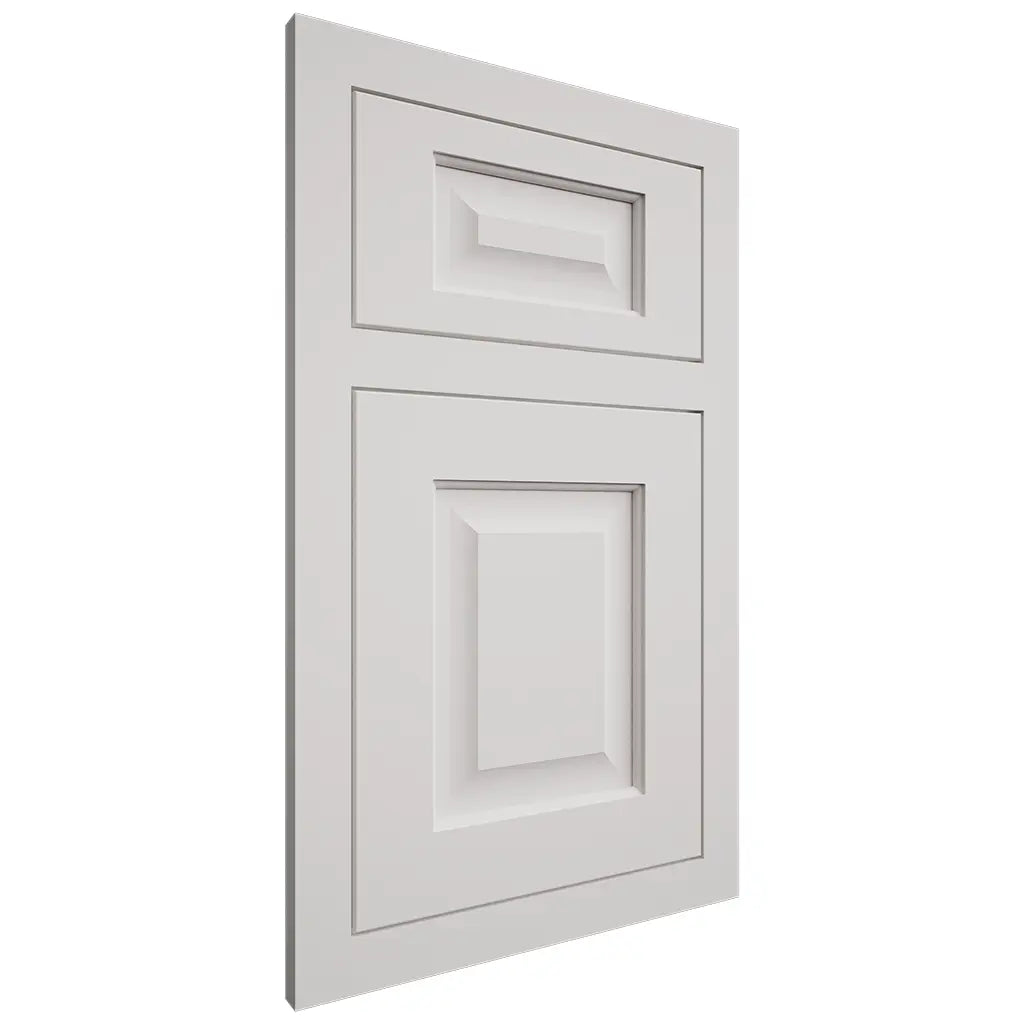 Shiloh Cabinetry Flush Inset Square Raised Paintable Soft White Door
