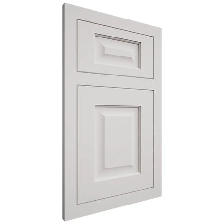 Shiloh Cabinetry Flush Inset Square Raised Paintable Soft White Door