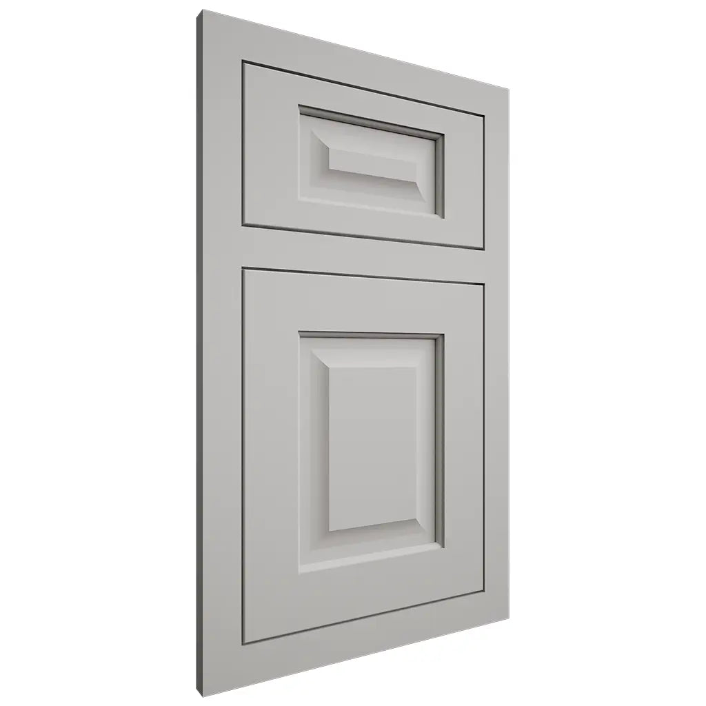 Shiloh Cabinetry Flush Inset Square Raised Paintable Unusual Gray Door