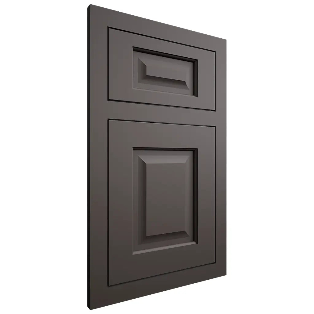 Shiloh Cabinetry Flush Inset Square Raised Paintable Urbane Bronze Door