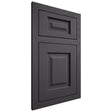 Shiloh Cabinetry Flush Inset Square Raised Poplar Plain Cut Cadet Door