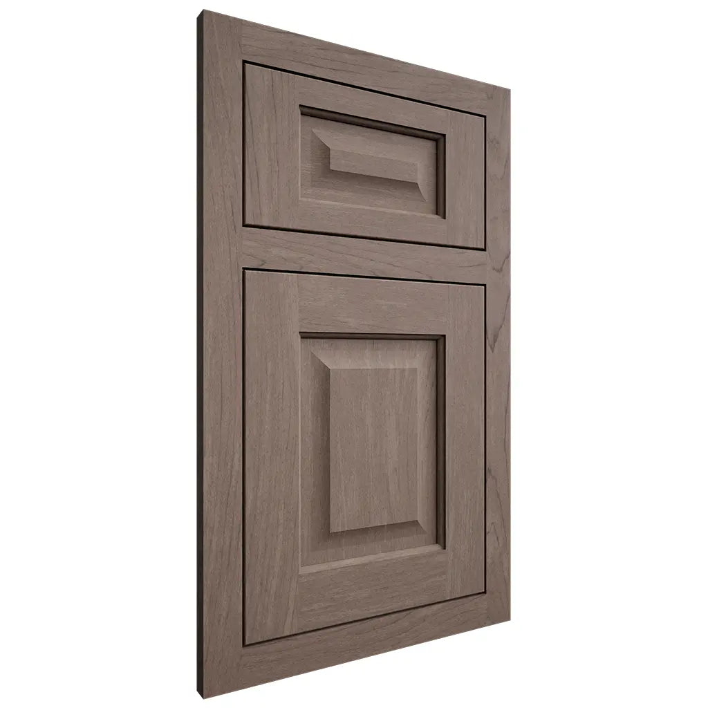 Shiloh Cabinetry Flush Inset Square Raised Poplar Plain Cut River Rock Door