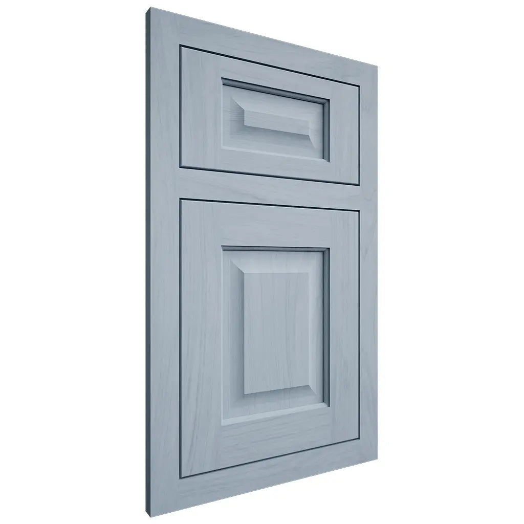 Shiloh Cabinetry Flush Inset Square Raised Poplar Plain Cut Sky Door