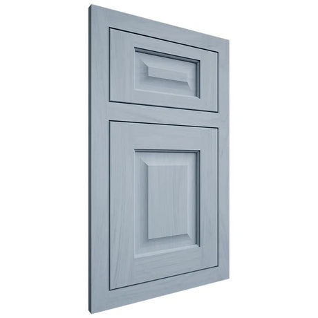 Shiloh Cabinetry Flush Inset Square Raised Poplar Plain Cut Sky Door