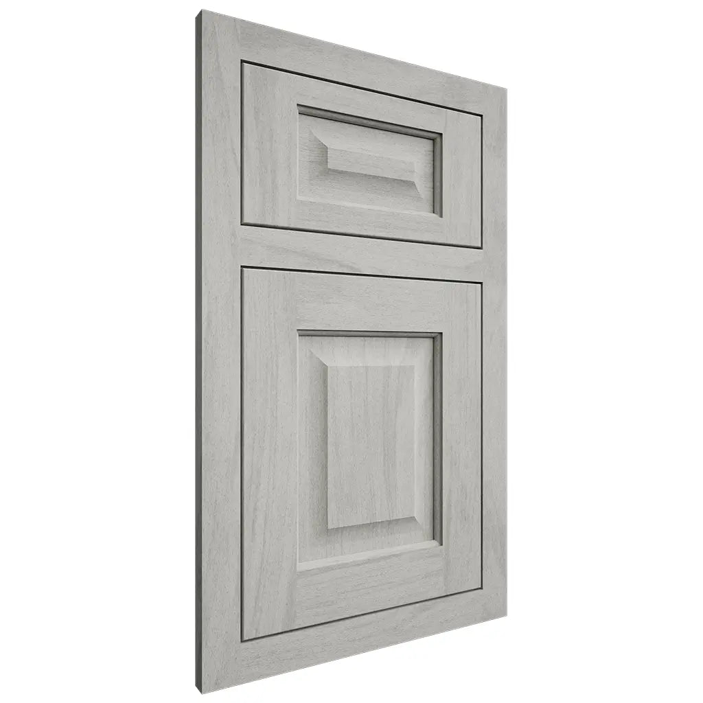 Shiloh Cabinetry Flush Inset Square Raised Poplar Plain Cut Stratus Door