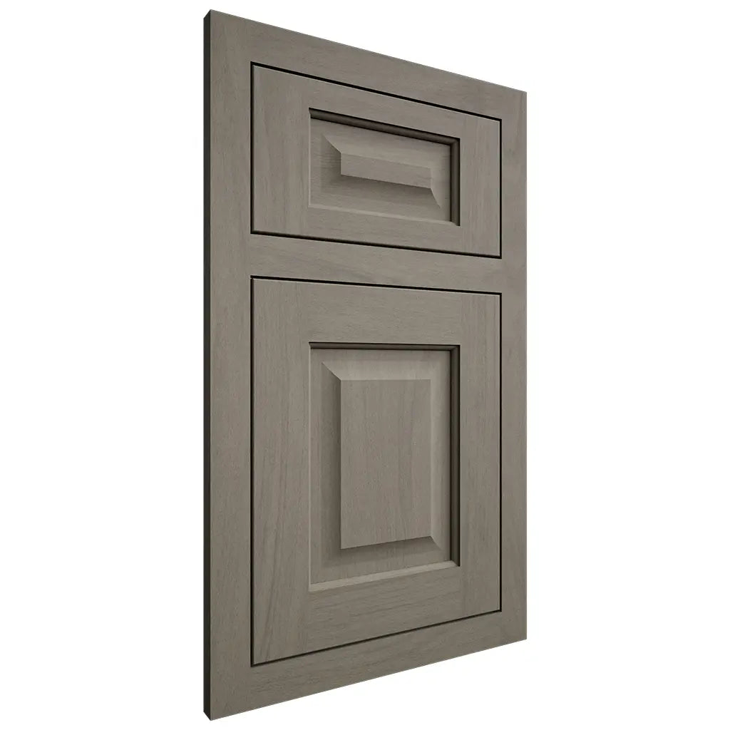 Shiloh Cabinetry Flush Inset Square Raised Poplar Plain Cut Thyme Door