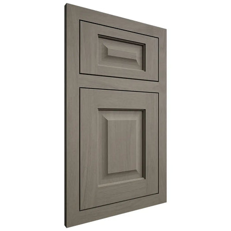 Shiloh Cabinetry Flush Inset Square Raised Poplar Plain Cut Thyme Door