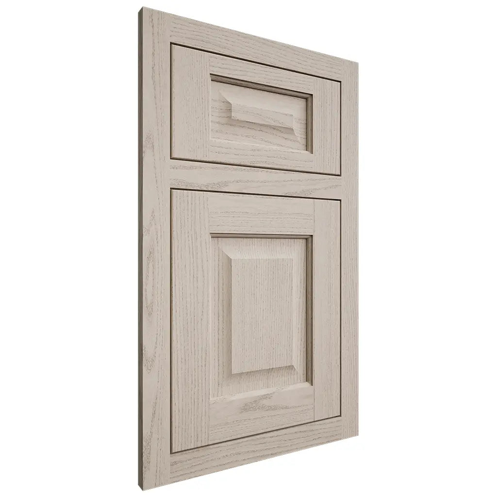 Shiloh Cabinetry Flush Inset Square Raised Walnut Plain Cut Seagull Door