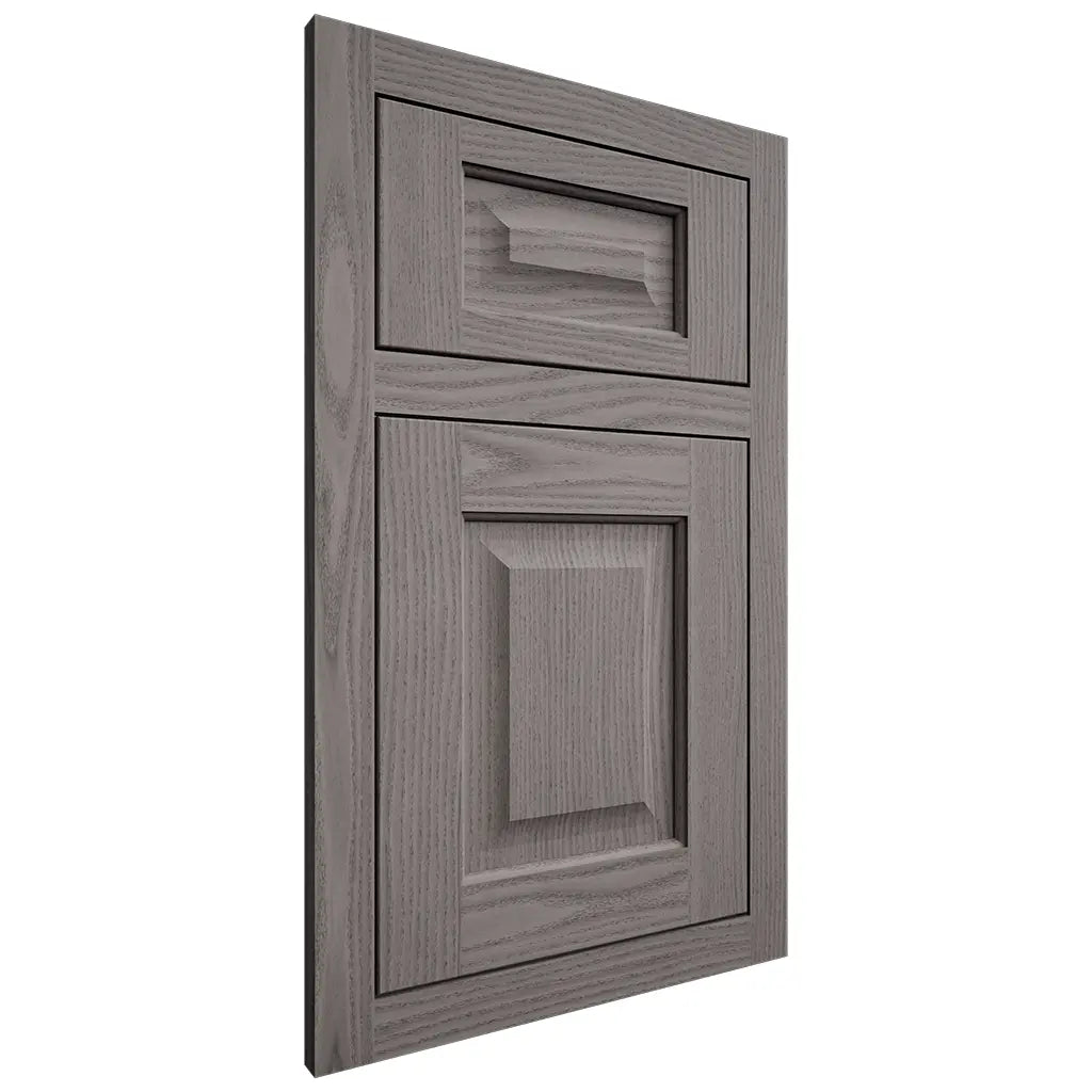 Shiloh Cabinetry Flush Inset Square Raised White Oak Plain Cut Flagstone Door