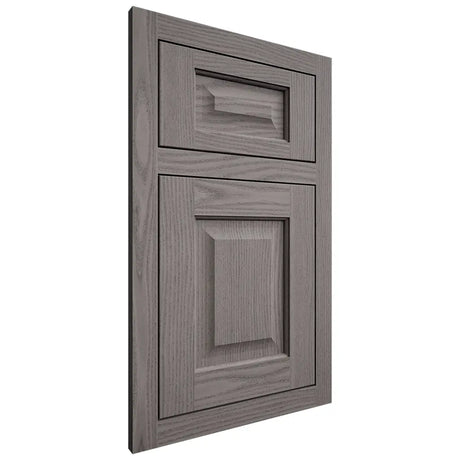 Shiloh Cabinetry Flush Inset Square Raised White Oak Plain Cut Flagstone Door