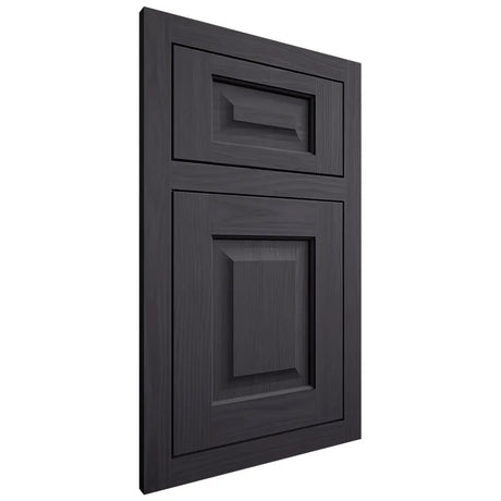 Shiloh Cabinetry Flush Inset Square Raised White Oak Plain Cut Harbor Door
