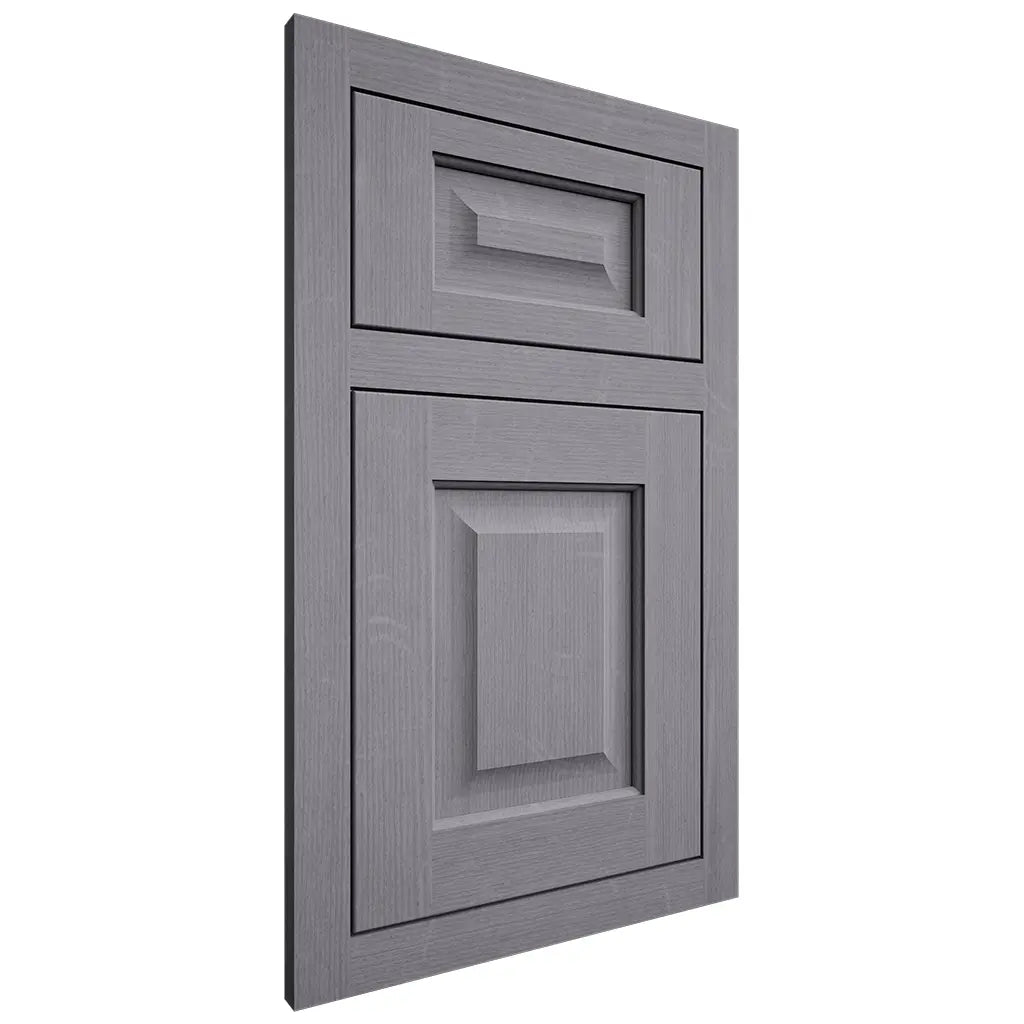Shiloh Cabinetry Flush Inset Square Raised White Oak Quarter Sawn Cadet Door