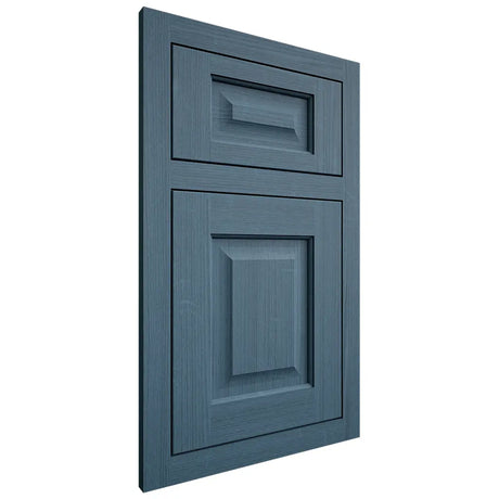 Shiloh Cabinetry Flush Inset Square Raised White Oak Quarter Sawn Hudson Door