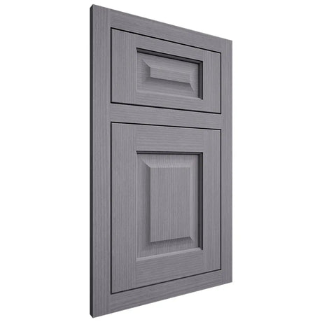 Shiloh Cabinetry Flush Inset Square Raised White Oak Rift Cut Cadet Door
