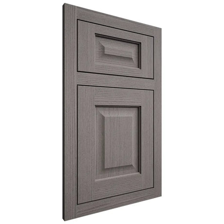 Shiloh Cabinetry Flush Inset Square Raised White Oak Rift Cut Flagstone Door