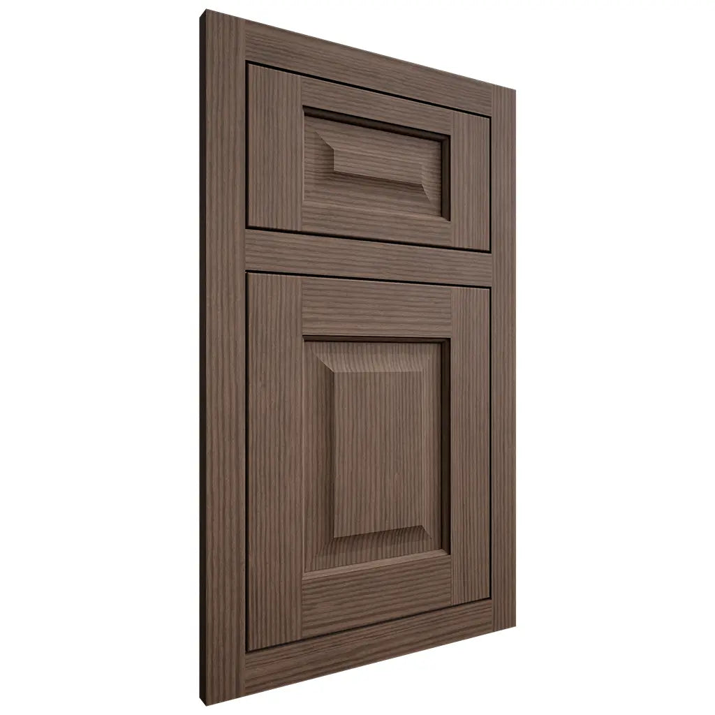 Shiloh Cabinetry Flush Inset Square Raised White Oak Rift Cut Mineral Door