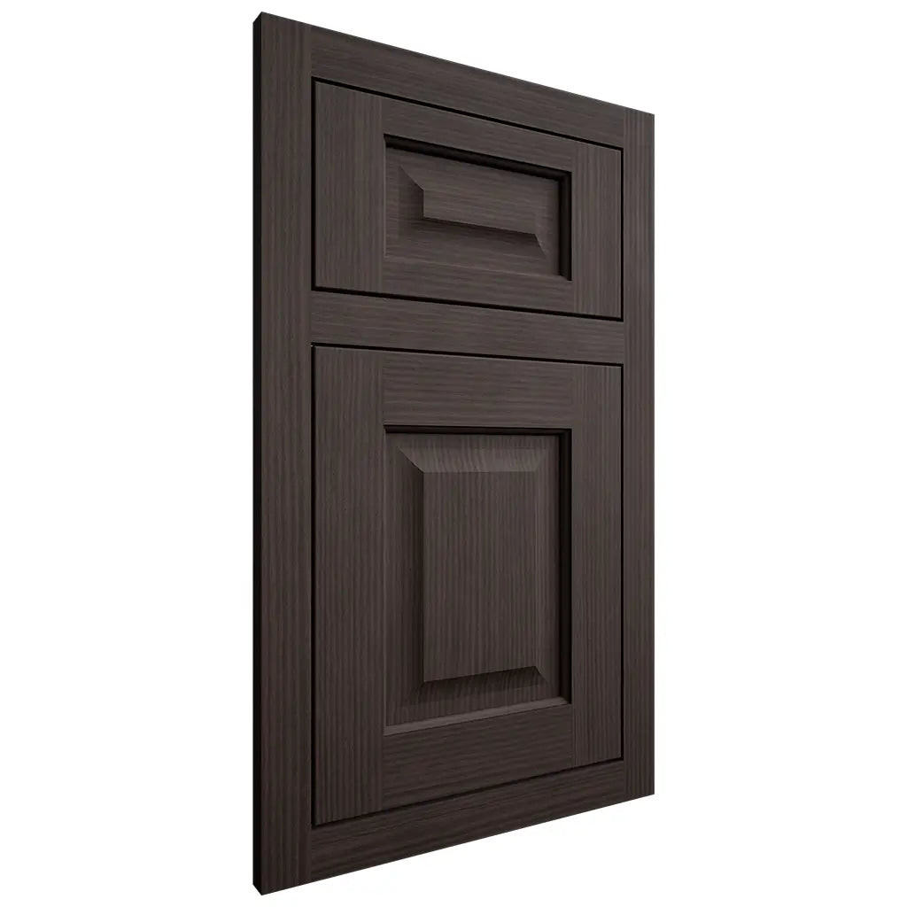 Shiloh Cabinetry Flush Inset Square Raised White Oak Rift Cut Morel Door