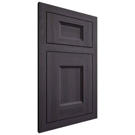 Shiloh Cabinetry Flush Inset Statesville Hickory Plain Cut Harbor Door
